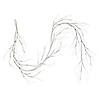 Vickerman 6' White Birch Twig Garland, Battery Operated Warm White 3mm Wide Angle LED lights. Image 1