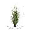 Vickerman 60" Artificial Green Potted Ryegrass Image 1