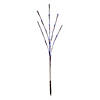 Vickerman 60 Blue Wide Angle LED Twig Light Set on Brown Wire, Pack of 3 Image 1