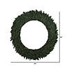 Vickerman 60" Camdon Fir Artificial Christmas Wreath, Unlit Image 1