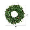 Vickerman 60" Cheyenne Pine Artificial Christmas Wreath, Unlit Image 1