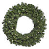 Vickerman 60" Douglas Fir Artificial Christmas Wreath, Warm White LED Lights Image 1