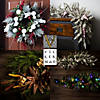 Vickerman 60" Douglas Fir Artificial Christmas Wreath, Warm White LED Lights Image 2