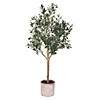 Vickerman 60" Olive Tree in Pot Image 1