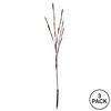 Vickerman 60 Orange Wide Angle LED Twig Light Set on Brown Wire, Pack of 3 Image 2