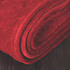 Vickerman 60" Quilted Cotton Velvet Red Christmas Tree Skirt Image 1