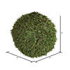 Vickerman 7.25" Artificial Green Grass Ball - 2/pk Image 2