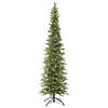 Vickerman 7.5' Bixley Pencil Fir Christmas Tree with Warm White LED Lights Image 1