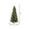 Vickerman 7.5' Camdon Fir Slim Christmas Tree with Warm White LED Lights Image 2