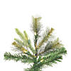 Vickerman 7.5' Cashmere Slim Christmas Tree with Warm White LED Lights Image 1