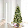 Vickerman 7.5' Cashmere Slim Christmas Tree with Warm White LED Lights Image 3