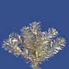 Vickerman 7.5' Champagne Pencil Christmas Tree with Warm White LED Lights Image 1