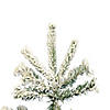 Vickerman 7.5' Flocked Sierra Fir Artificial Christmas Tree, Unlit Image 2