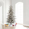 Vickerman 7.5' Flocked Sierra Fir Slim Christmas Tree with Clear Lights Image 3