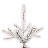 Vickerman 7.5' Flocked Yukon Display Artificial Christmas Tree, Unlit Image 2