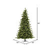 Vickerman 7.5' Fresh Balsam Fir Christmas Tree with Warm White LED Lights Image 3
