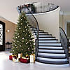 Vickerman 7.5' Fresh Fraser Fir Artificial Christmas Tree, Warm White Dura-lit LED Lights Image 1