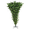 Vickerman 7.5' Green Upside Down Christmas Tree with Warm White LED Lights Image 1