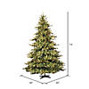 Vickerman 7.5' Mixed Country Pine Christmas Tree with Clear Lights Image 2