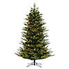 Vickerman 7.5' North Shore Fraser Fir Artificial Christmas Tree, Dura-Lit&#174; LED Warm White Mini Lights Image 1