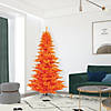 Vickerman 7.5' Orange Fir Artificial Christmas Tree, Unlit Image 1