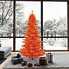 Vickerman 7.5' Orange Fir Christmas Tree with Orange LED Lights Image 2