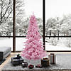 Vickerman 7.5' Pink Fir Artificial Christmas Tree, Unlit Image 1