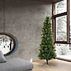Vickerman 7.5' Salem Pencil Pine Artificial Christmas Tree, Clear Dura-lit Lights Image 4