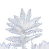 Vickerman 7.5' Sparkle White Spruce Christmas Tree - Unlit Image 1