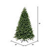Vickerman 7.5' Tiffany Fraser Fir Artificial Christmas Tree, Unlit Image 4