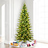 Vickerman 7.5' x 44" Balsam Spruce Slim Artificial Christmas Tree, Warm White Dura-lit LED Lights Image 1