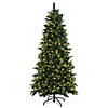 Vickerman 7.5' x 45" Southern Mixed Spruce Artificial Christmas Tree, Dura-Lit&#174; LED Warm White Mini Lights Image 1