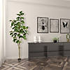 Vickerman 7' Artificial Potted Fig Tree Image 1