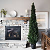 Vickerman 7' Artificial Potted Green Cedar Tree Image 1