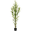 Vickerman 7' Artificial Potted Mini Bamboo Tree Image 1