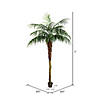 Vickerman 7' Artificial Potted Pheonix Palm Tree Image 4