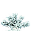 Vickerman 7' Flocked Spruce Artificial Christmas Tree, Unlit Image 1