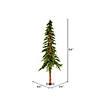 Vickerman 7' Natural Alpine Artificial Christmas Tree, Multi-Colored Incandescent Lights Image 3