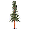 Vickerman 7' Natural Alpine Tree with Warm White Lights Image 1