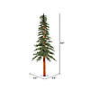 Vickerman 7' Natural Alpine Tree with Warm White Lights Image 1