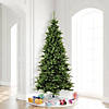 Vickerman 8.5' Camdon Fir Slim Artificial Christmas Tree, Unlit Image 2