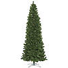 Vickerman 8.5' Oregon Fir Slim Artificial Christmas Tree, Wide Angle Single Mold Warm White LED Lights Image 1