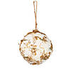 Vickerman 8" Artificial Birch Ball Christmas Ornament Image 1