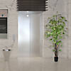 Vickerman 8' Artificial Potted Black Japanese Bamboo Tree Image 1