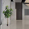 Vickerman 8' Artificial Potted Fiddle Tree Image 1