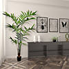 Vickerman 8'' Artificial Potted Kentia Palm Image 1