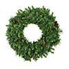 Vickerman 84" Cheyenne Pine Artificial Christmas Wreath, Unlit Image 1