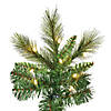 Vickerman 9' Brighton Pine Artificial Christmas Tree, Warm White Dura-lit LED Lights Image 3