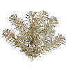 Vickerman 9' Champagne Christmas Garland with Clear Lights Image 1