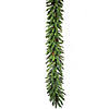 Vickerman 9' Cheyenne Artificial Christmas Garland, Unlit Image 1
